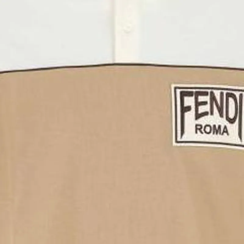 FENDI Polo Shirts Men Brown-4