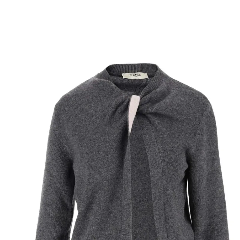 FENDI Sweaters Women's Gray-2