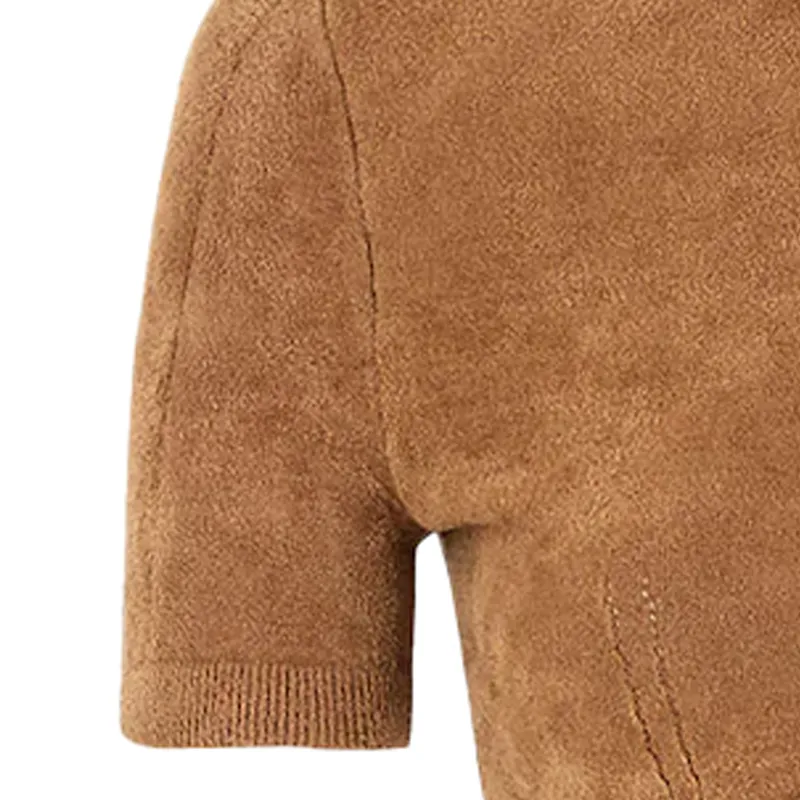 Skims X FENDI X Skims Collaboration Crop Tops Women's Brown-4