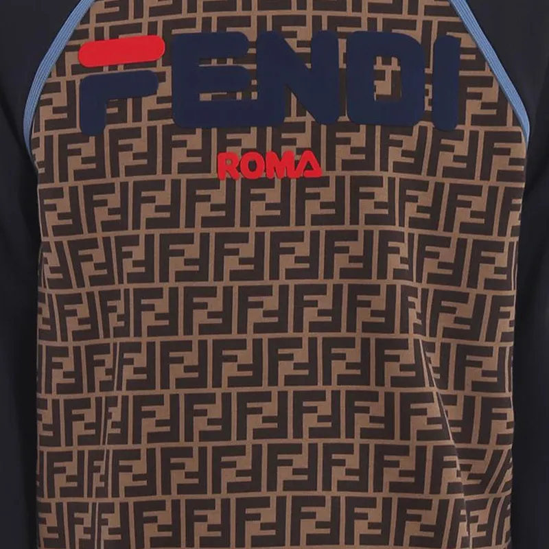 FENDI Sweatshirts Men Multicolor-4