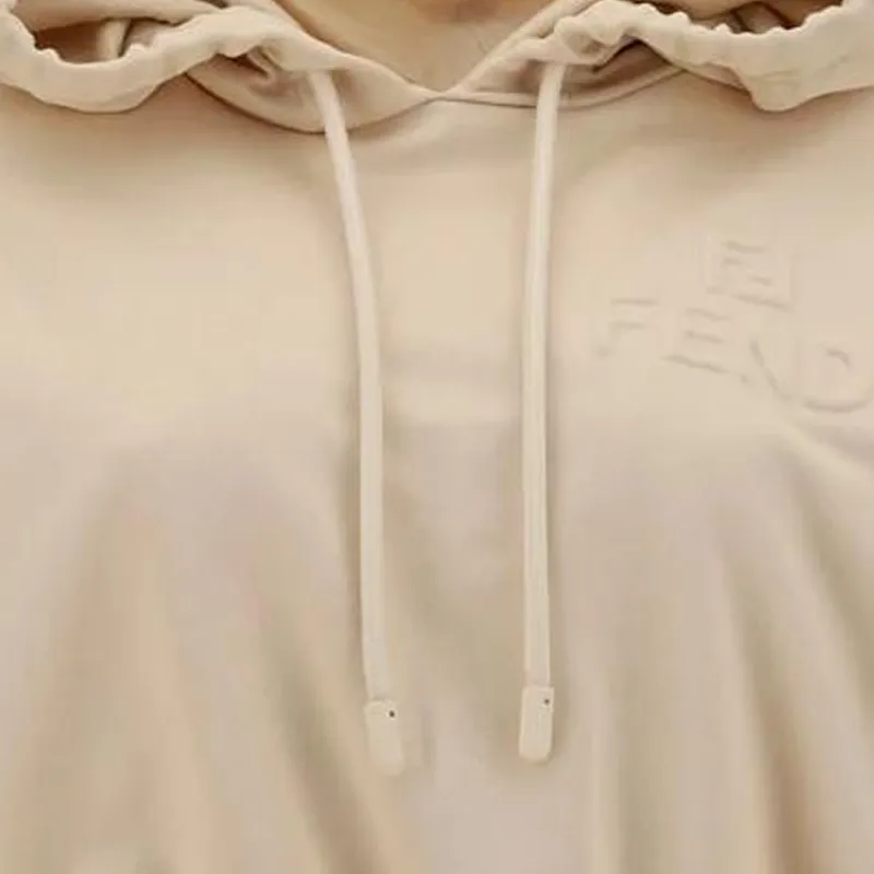 FENDI Sweatshirts Women's Beige Brown-2