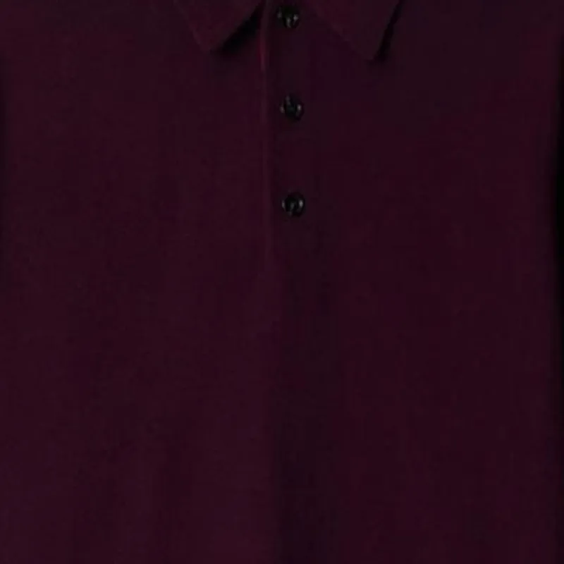 Burberry Polo Shirt Men's Deep Grape-3