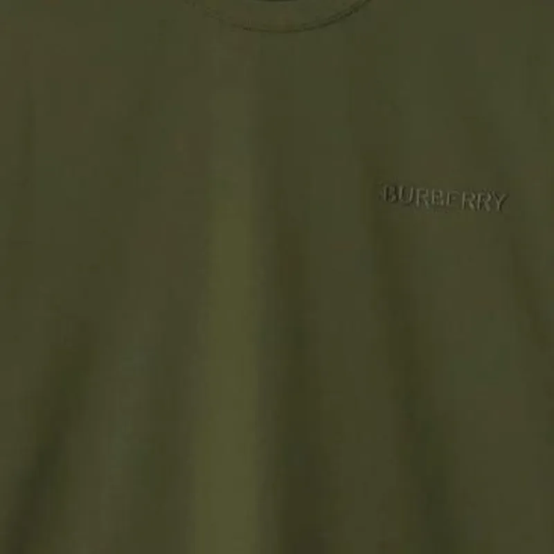 Burberry SS24 T Shirt Men's Dark Olive-3