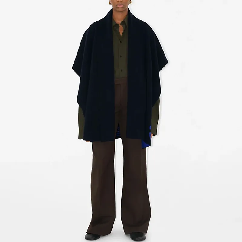 Burberry Cloaks Women's Blue-1
