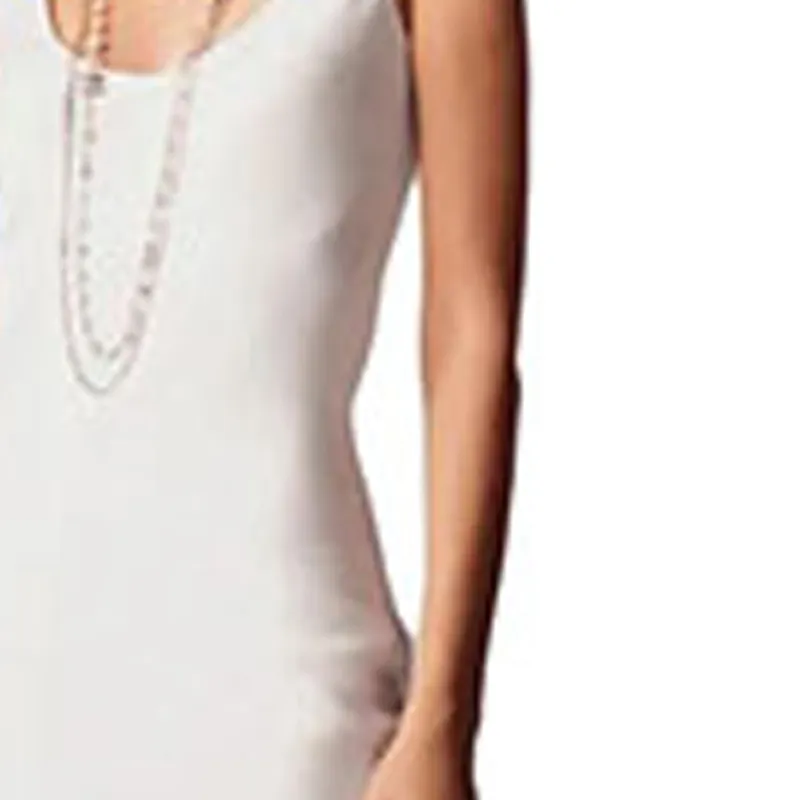 CHANEL 23 Spring And Summer Sleeveless Dress Women's White-2