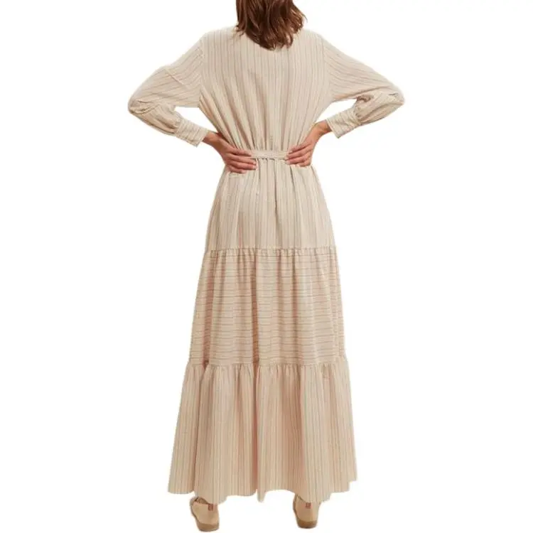 INES DE LA FRESSANGE Long Sleeved Dress Women's Light Umber-2