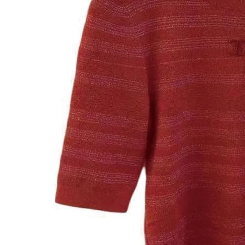 CHANEL Knitwear Women's Red-3