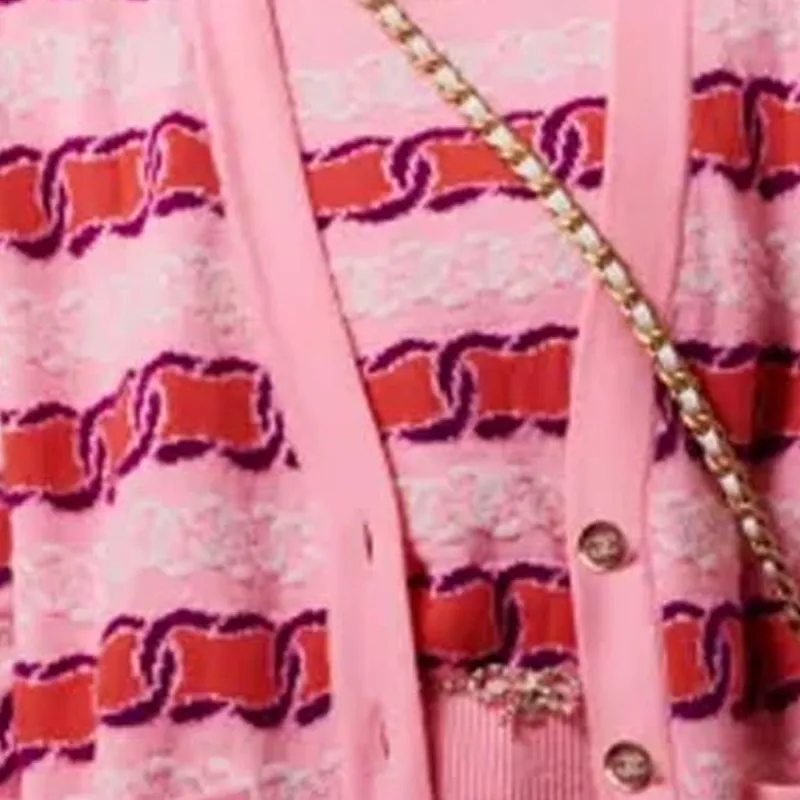 CHANEL Knitwear Women's Pink-3