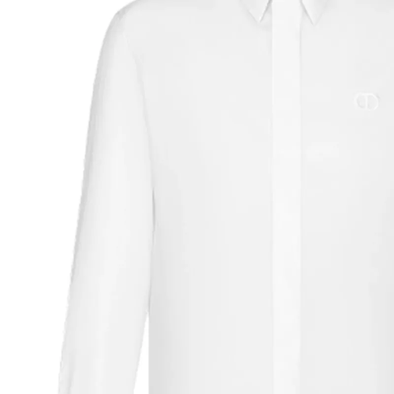 DIOR Quarterly New Products Shirts Men White-3