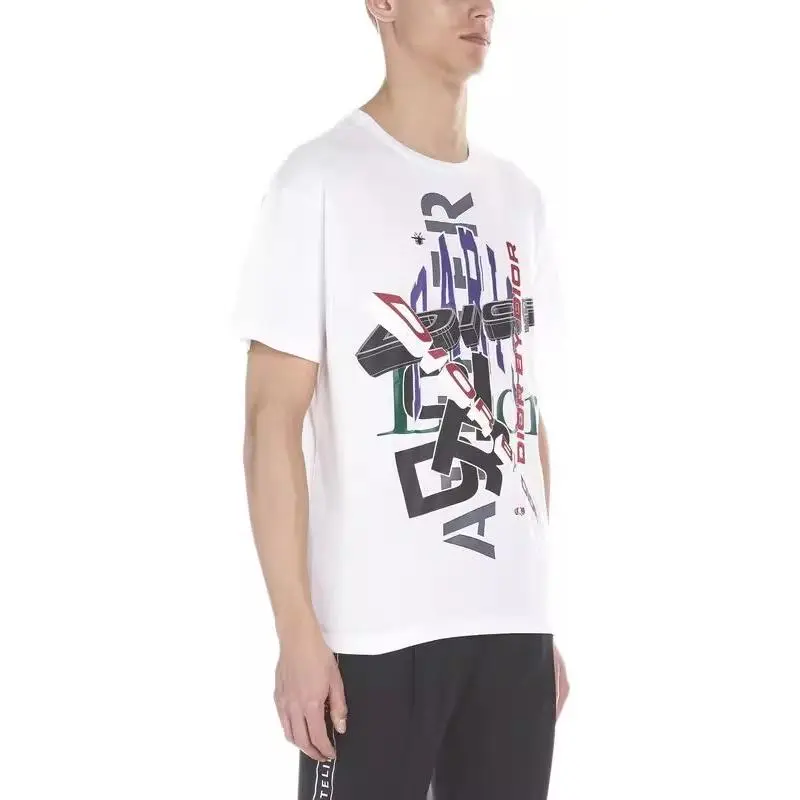 DIOR T Shirts Men White-3