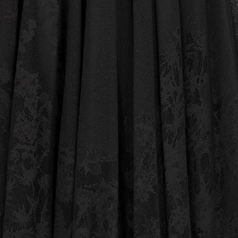 DIOR FW24 Casual Long Skirts Women's Black-3