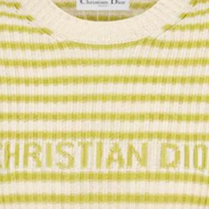 DIOR T-Shirts Women's Yellow-4