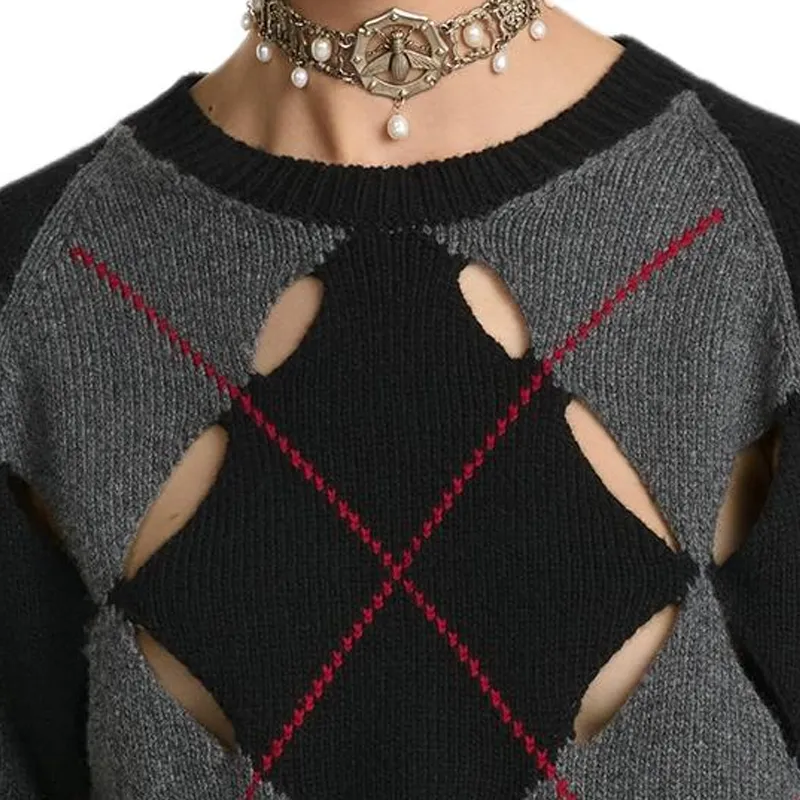 DIOR All Over Patterned Crewneck Jumper-4