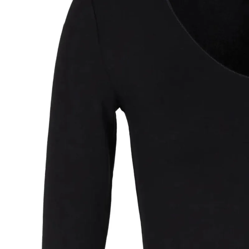 EMPORIO ARMANI Viscose Stretch Jersey V neck Jumper With Three quarter Length Sleeves-5