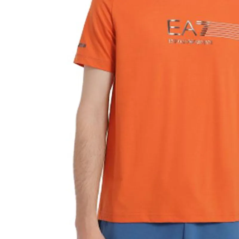 EMPORIO ARMANI EA7 T Shirt Men's Orange-3