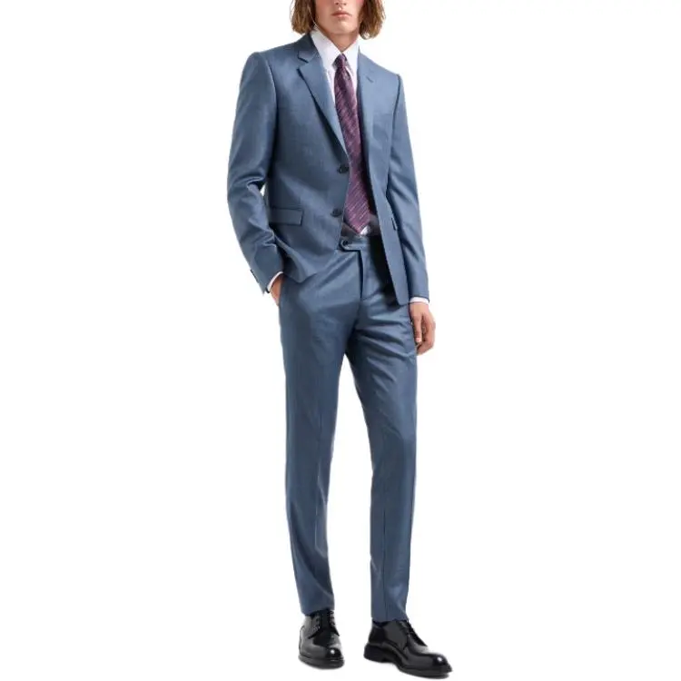 EMPORIO ARMANI Business Suits Men's Blue-3