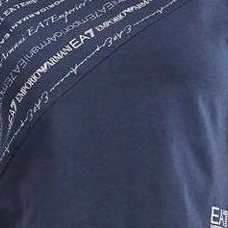 EMPORIO ARMANI EA7 Crop Tops Women's Marine Blue-4