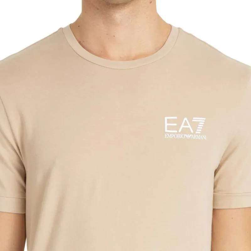 EMPORIO ARMANI EA7 SS23 T Shirt Men's Ecru-3
