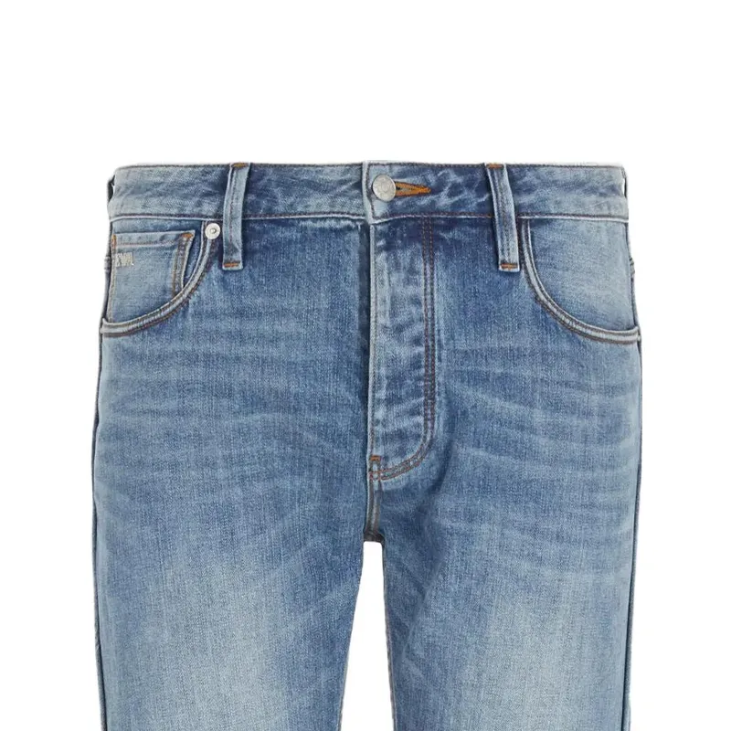 EMPORIO ARMANI FW23 Jeans Men's Light Blue-4
