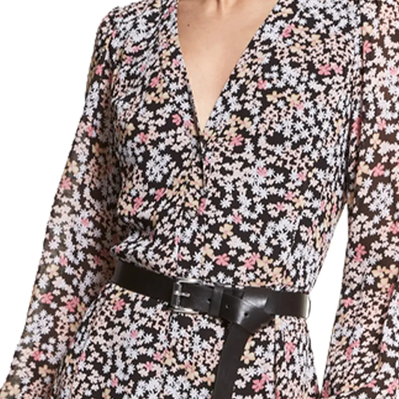 MICHAEL KORS SS22 Long Sleeved Dresses Women's Multicolor-4