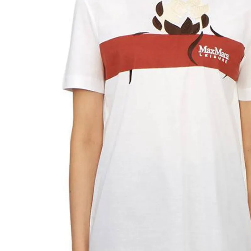 MaxMara T-Shirts Women's White-4