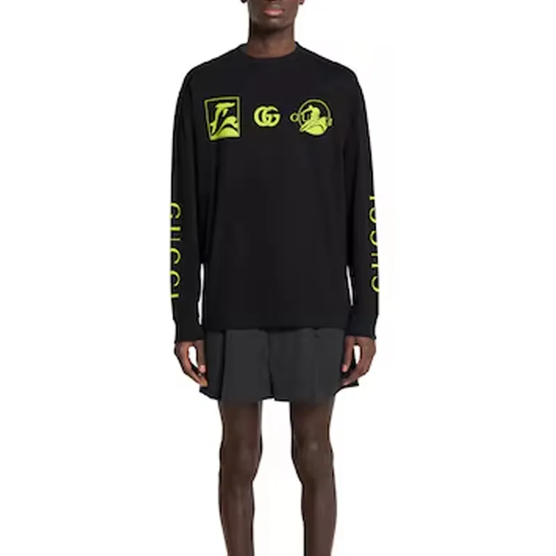 GUCCI SS25 Sweatshirt Men's Black-1