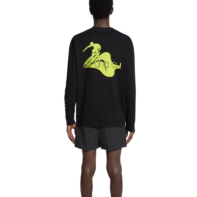 GUCCI SS25 Sweatshirt Men's Black-2