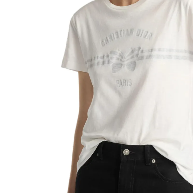 DIOR Regular T Shirt Women's White-3