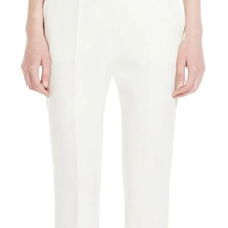MaxMara High Waist Slim Fit Trousers-4