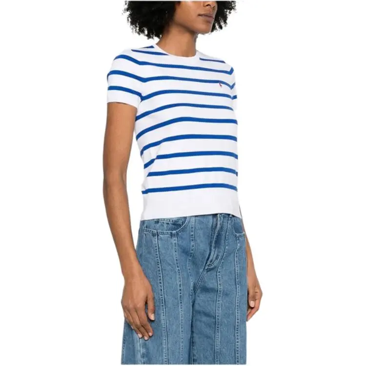 Polo Ralph Lauren Striped Knitted Crewneck Top-3