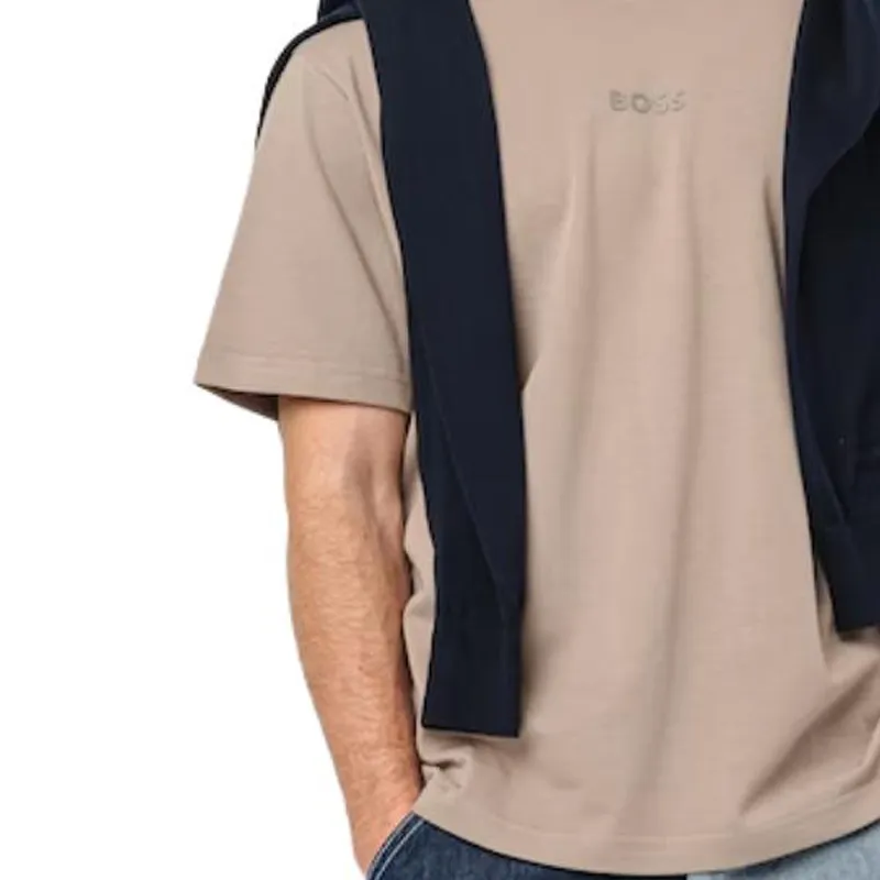 HUGO BOSS T Shirts Men Khaki-3