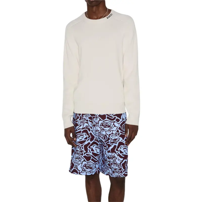 GUCCI Intarsia Knit Jumper-4
