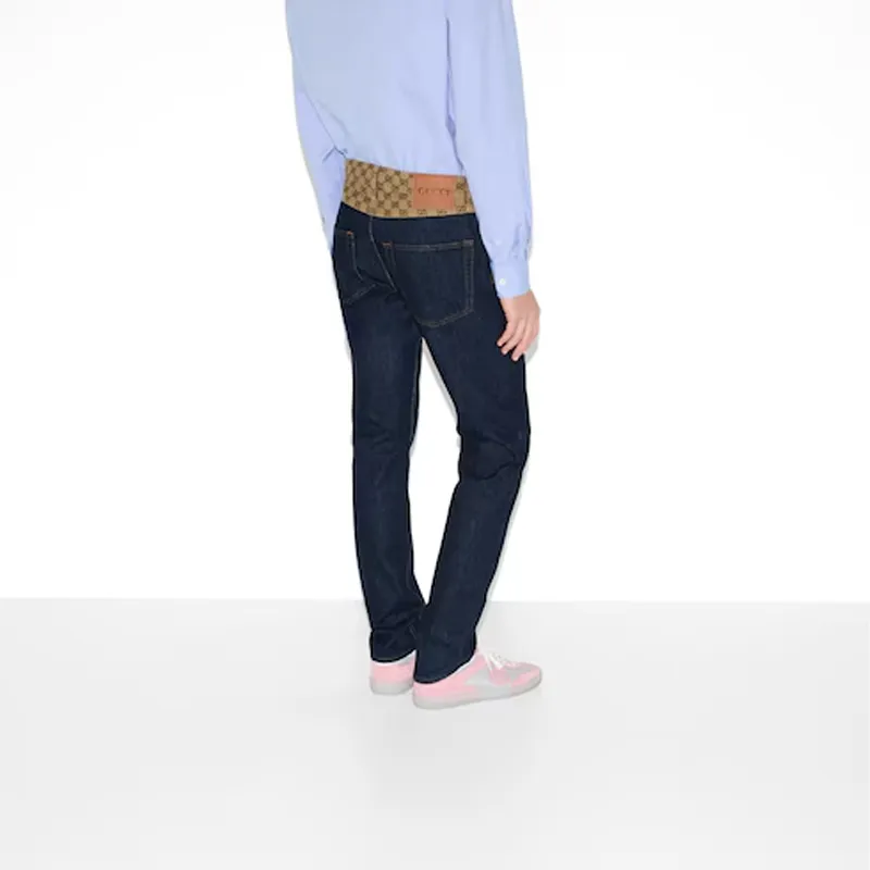 GUCCI Tapered Denim Pants-2
