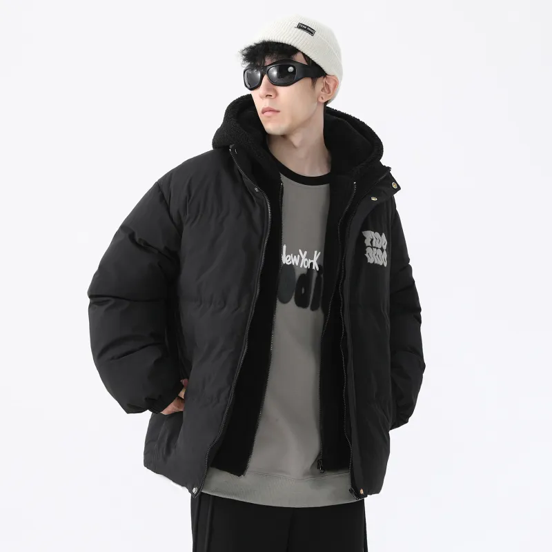 FIDO DIDO Puffer Jackets Unisex-22