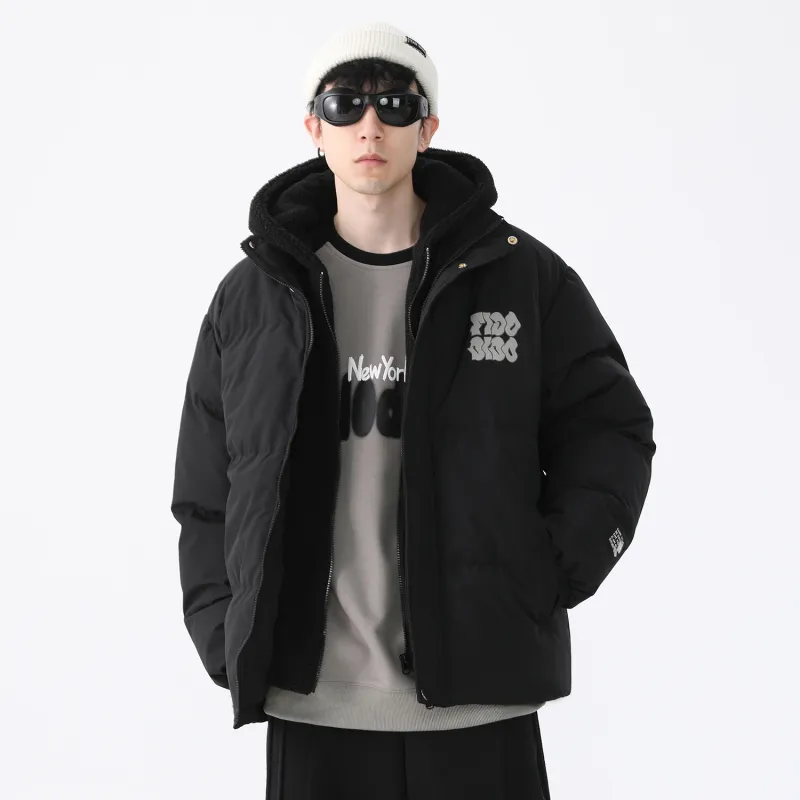 FIDO DIDO Puffer Jackets Unisex-25