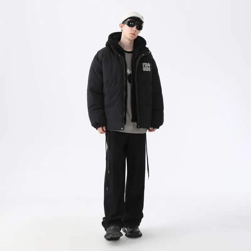 FIDO DIDO Puffer Jackets Unisex-19
