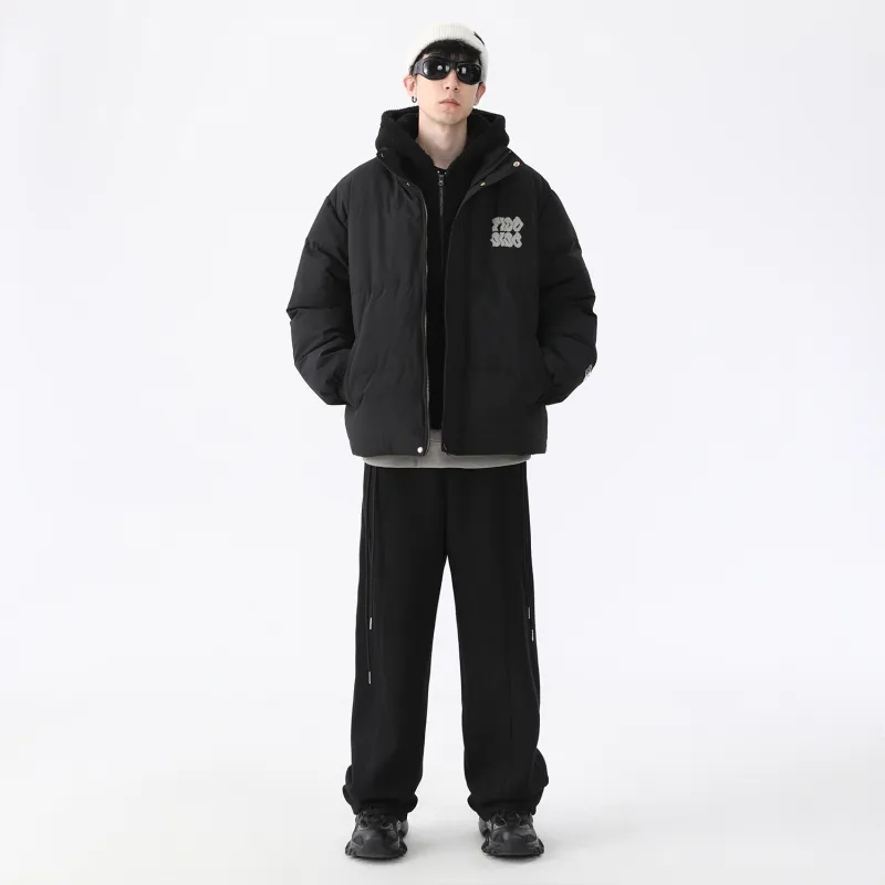 FIDO DIDO Puffer Jackets Unisex-21