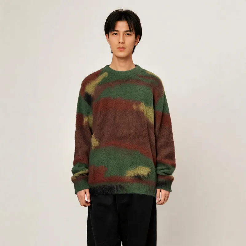 L】Supreme JUNYA WATANABE Camo Sweater