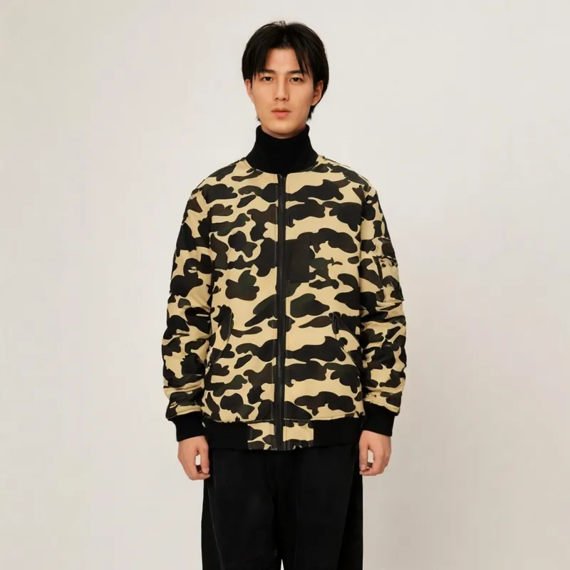 Bape 1st Camo Nylon Twill MA 1-5