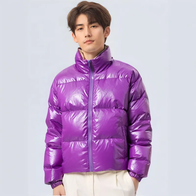 New Era FW21 Down Jacket Unisex Purple-2