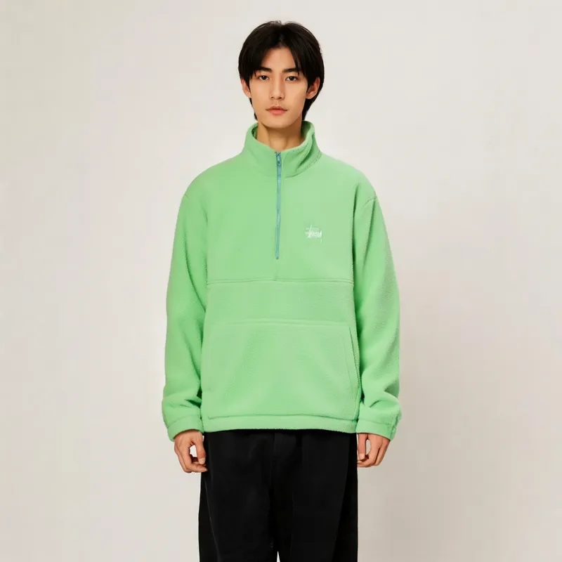 Stussy Half Zip Mock Neck-8