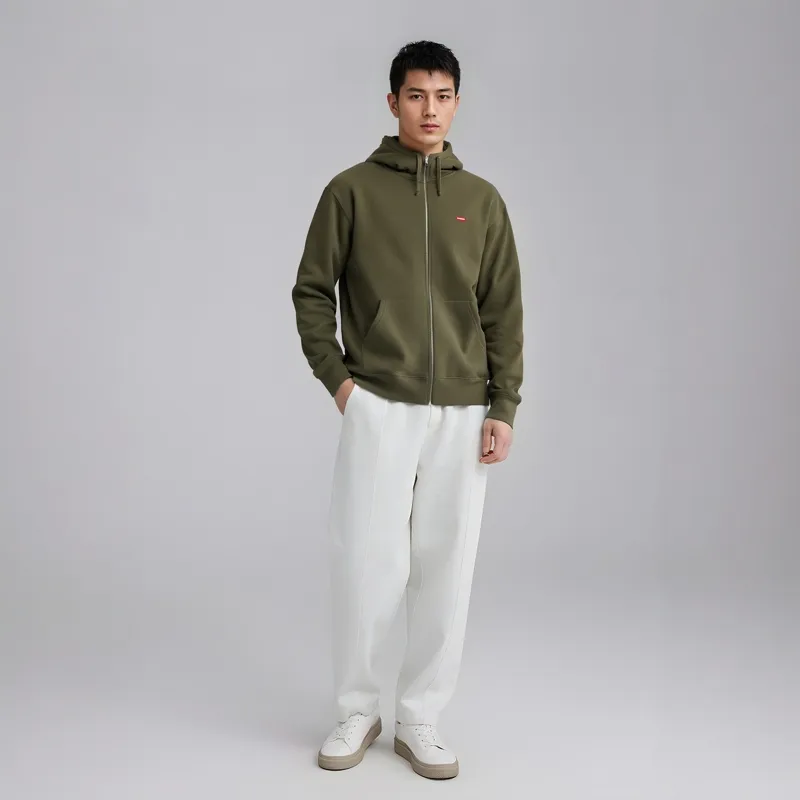 Supreme Small Box Facemask Zip Up Hooded Sweatshirt FW21-6