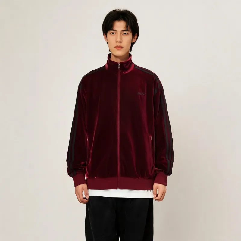 NERDY Jackets & Coats Unisex Burgundy-2
