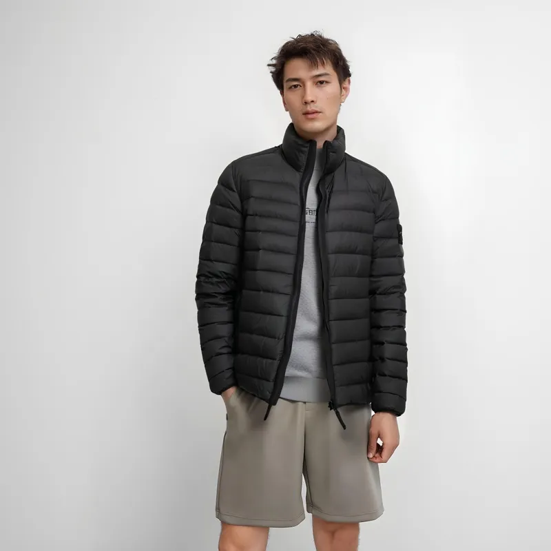 STONE ISLAND Zip Up High Neck Padded Jacket-2