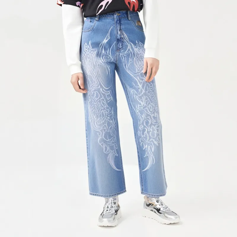 Revenge Jeans Unisex Blue-2