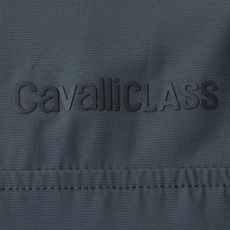 Cavalli Class Casual Pants Men's Dark Gray-6