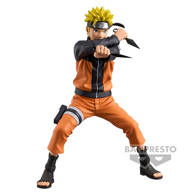 BANPRESTO Naruto Uzumaki NARUTO Glass Factory Grandista Wind Resistant Bonus Gifts 22cm-2