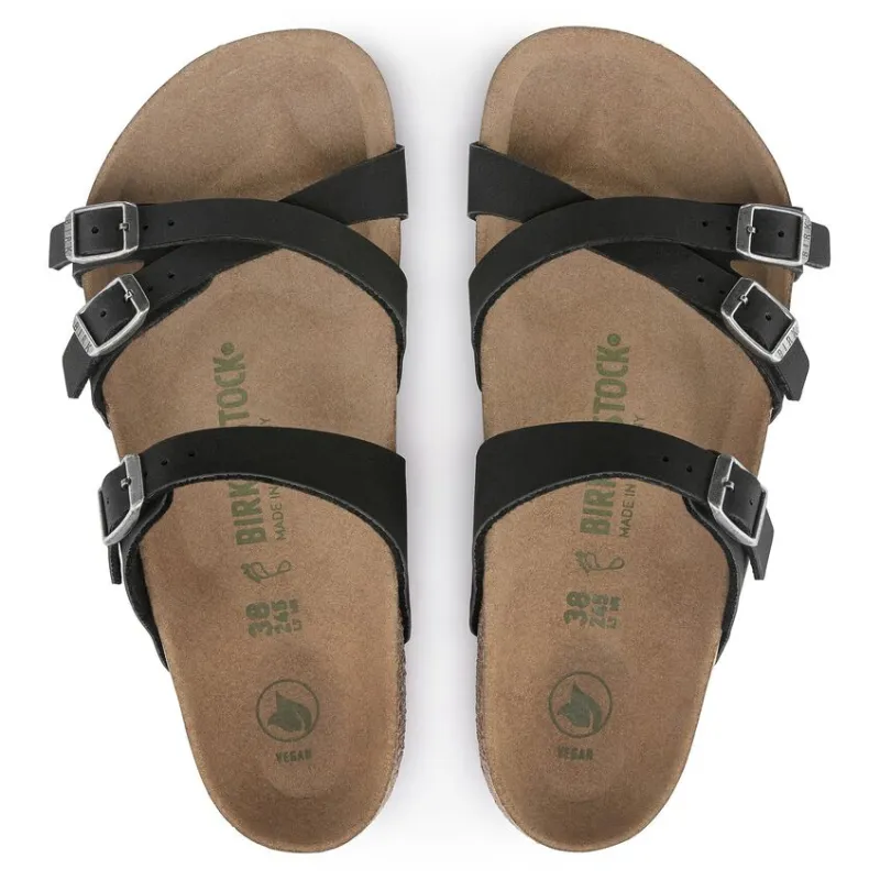 Birkenstock Franca EVA Abrasion-Resistant Slide Slippers Women's Black Regular-3
