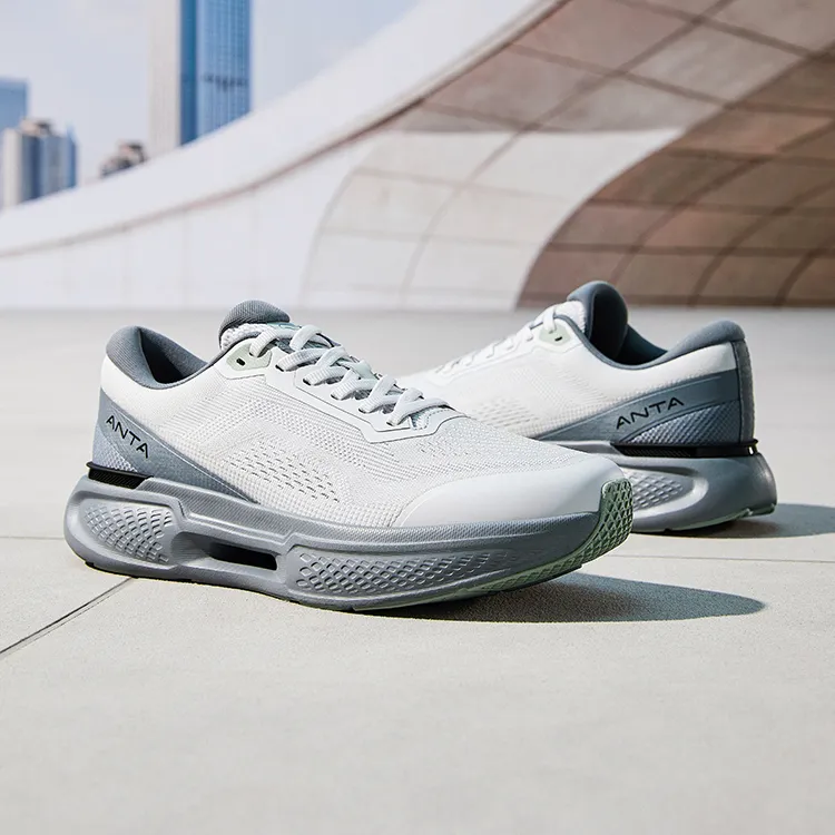Anta Shenxing 11 Cushioned Abrasion Resistant Slip Resistant Low Top Training Shoes Men's Gray-1