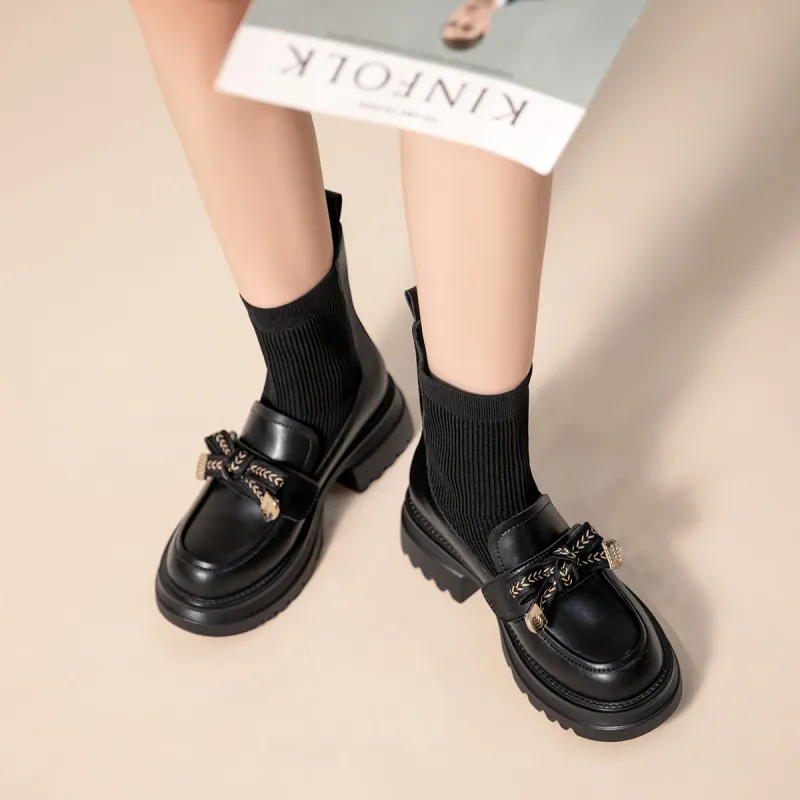 ZHR Loafers Women's Black-11
